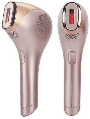 Ecocleanpath IPL Hair Removal Device for Men & Women, 600K Flashes Painless Epilator for Face Legs Arms Full Body - White