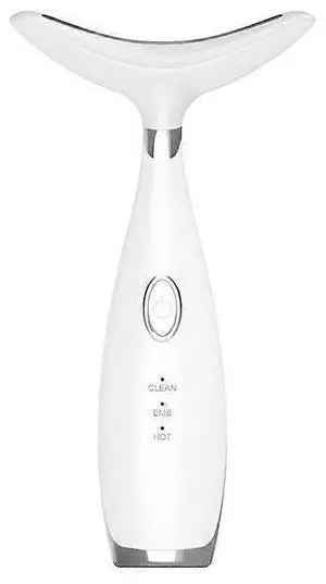 Ecocleanpath 3-in-1 Facial Massager with Heating & Vibration, Portable Neck & Face Beauty Device (White) Ecocleanpath 3-in-1 Facial Massager with Heating & Vibration, Portable Neck & Face Beauty Device (White)