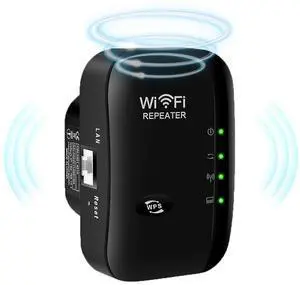 Ecocleanpath 2024 WiFi Extender Booster & Repeater, 3600 Sq Ft Coverage, Ethernet Port, Quick Setup Ecocleanpath 2024 WiFi Extender Booster & Repeater, 3600 Sq Ft Coverage, Ethernet Port, Quick Setup