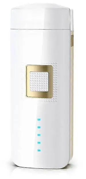 Ecocleanpath Upgraded IPL Laser Hair Removal Device, 999,900 Flashes Permanent for Face Legs Arms Bikini Line, 5 Levels, White