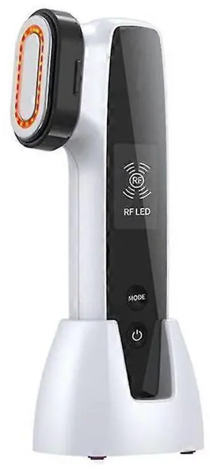 Ecocleanpath 6-in-1 Skin Tightening Machine with Red Light Therapy - Wrinkle Removal & Rejuvenation, White