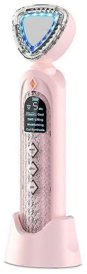 Ecocleanpath Rechargeable Neck & Face Lift Massager: 5 Modes, 3 Gears, Hot/Cold Therapy, LED & LCD Screen Ecocleanpath Rechargeable Neck & Face Lift Massager: 5 Modes, 3 Gears, Hot/Cold Therapy, LED & LCD Screen