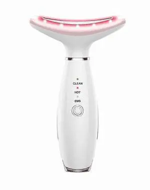 Ecocleanpath White 3-in-1 Neck & Face Massager with Heating, Portable Rechargeable Facial Sculpting Tool Ecocleanpath White 3-in-1 Neck & Face Massager with Heating, Portable Rechargeable Facial Sculpting Tool