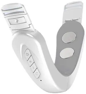 Ecocleanpath Electric V-Face Lift Device: 6-Mode Double Chin Eliminator & Skin Firming Machine, USB Rechargeable