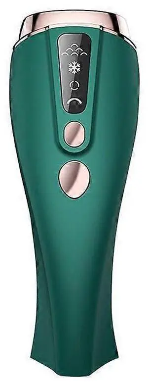 Ecocleanpath IPL Hair Removal Device with Ice Cooling, Painless 2-in-1 At-Home Use for Women & Men, Unlimited Flashes