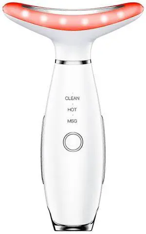 Ecocleanpath White Portable Facial & Neck Massager - Ergonomic Design, Multifunctional Skin Care Tool Ecocleanpath White Portable Facial & Neck Massager - Ergonomic Design, Multifunctional Skin Care Tool