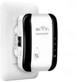 Ecocleanpath 300Mbps WiFi Extender (White) - Dual Ethernet Ports, Wall Plug Range Booster Ecocleanpath 300Mbps WiFi Extender (White) - Dual Ethernet Ports, Wall Plug Range Booster
