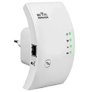 Ecocleanpath White 300Mbps WiFi Extender with Ethernet Port - Eliminate Dead Zones, Plug & Play Ecocleanpath White 300Mbps WiFi Extender with Ethernet Port - Eliminate Dead Zones, Plug & Play