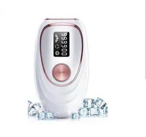 Ecocleanpath IPL Laser Hair Removal Device with Ice-Cooling System - Painless At-Home Hair Remover for Legs, Armpits, Back