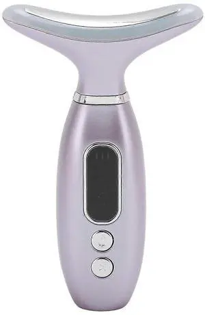 Ecocleanpath Rechargeable Facial Beauty Massager - 5 Vibration Levels for Skin Activation, Neck & Face Care (Purple) Ecocleanpath Rechargeable Facial Beauty Massager - 5 Vibration Levels for Skin Activation, Neck & Face Care (Purple)