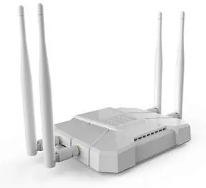 Ecocleanpath Unlocked 4G LTE Dual Band Wireless Router with SIM/SD/USB 3.0, 300+867Mbps (White)