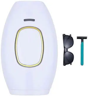 Ecocleanpath IPL Laser Hair Removal Device for Women & Men, 999999 Flashes Full Body Treatment - White