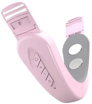 Ecocleanpath Pink V-Shape Face Slimming Strap - Double Chin Reducer & Chin Shaping Tool