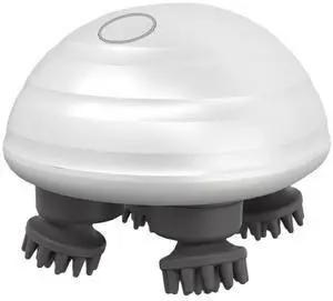 Ecocleanpath Electric Pet & Scalp Massager, 5 Modes 8 Heads Rechargeable, IPX7 Waterproof Full Body Relaxation (White) Ecocleanpath Electric Pet & Scalp Massager, 5 Modes 8 Heads Rechargeable, IPX7 Waterproof Full Body Relaxation (White)