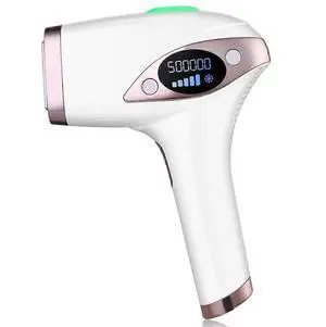 Ecocleanpath IMENE IPL Hair Removal Device with Ice Cooling, 500K Flashes for Women & Men, Painless At-Home Treatment