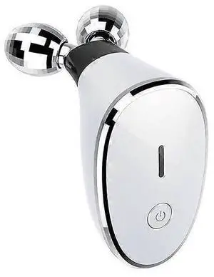 Ecocleanpath White Microcurrent Facial Device - 6-in-1 Anti-Aging, Lifts & Firms in 5 Min Daily, 50 Uses Per Charge