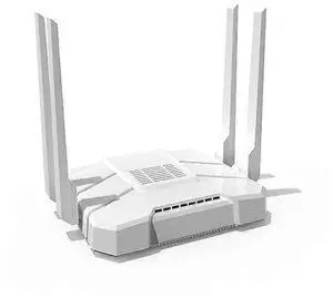 Ecocleanpath Unlocked 4G LTE Dual Band Wireless Router with SIM Slot, USB 3.0 & SD Card - White