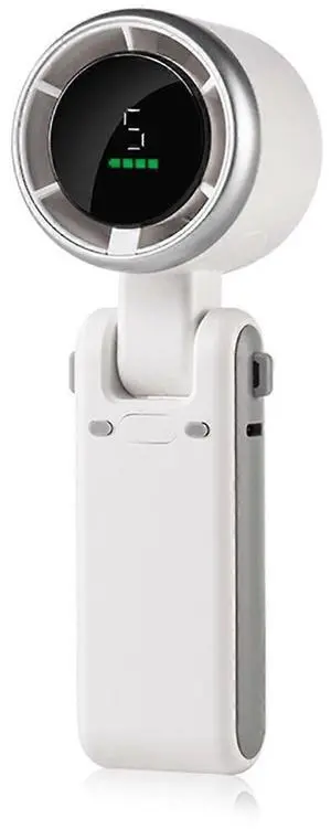 Ecocleanpath 3-in-1 Mini Turbo Fan, 5-Speed Portable Handheld Fan, 12H Battery for Outdoor Use