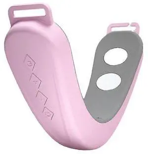 Ecocleanpath V-Shaped Face Lift Massager, 6 Modes & 12 Intensity Electric Face Sculpting for Double Chin Reduction (Pink) Ecocleanpath V-Shaped Face Lift Massager, 6 Modes & 12 Intensity Electric Face Sculpting for Double Chin Reduction (Pink)