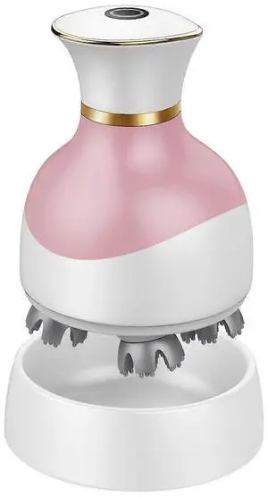 Ecocleanpath Electric Scalp Massager for Hair Growth - 3 Speeds, 8 Paws, Waterproof & Rechargeable (Pink) Ecocleanpath Electric Scalp Massager for Hair Growth - 3 Speeds, 8 Paws, Waterproof & Rechargeable (Pink)