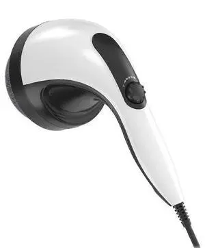 Ecocleanpath Electric Back Massager Handheld - 4 Heads, 3000 RPM, Full Body Cellulite Massager (Black)