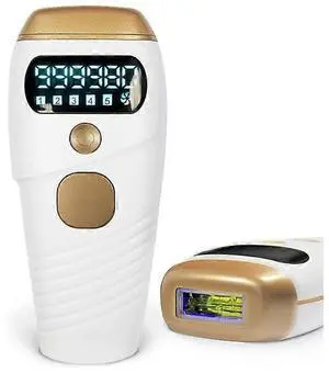 Ecocleanpath IPL Laser Hair Removal Device - Permanent At-Home Hair Remover for Face & Body