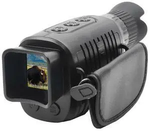 Ecocleanpath 1080p Infrared Night Vision Monocular for 100% Darkness, 6H Battery, Hunting & Camping (Black) Ecocleanpath 1080p Infrared Night Vision Monocular for 100% Darkness, 6H Battery, Hunting & Camping (Black)