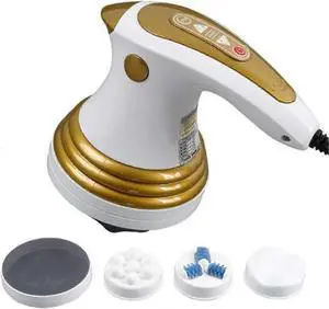 Ecocleanpath 3-in-1 Handheld Electric Massager: Fat & Cellulite Remover, 6 Modes, Strong Vibration, White Ecocleanpath 3-in-1 Handheld Electric Massager: Fat & Cellulite Remover, 6 Modes, Strong Vibration, White