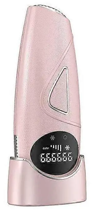 Ecocleanpath IPL Hair Removal Device with Cooling System, 5 Energy Levels & 999K Pulses for Women - Pink