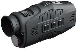 Ecocleanpath Black 1080p Infrared Night Vision Monocular, 5X Zoom & 300m Range for Full Dark Viewing & Photography Ecocleanpath Black 1080p Infrared Night Vision Monocular, 5X Zoom & 300m Range for Full Dark Viewing & Photography