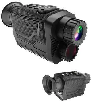 Ecocleanpath 8X Digital Night Vision Monocular with HD Recording, 850nm IR, Rechargeable Battery - Black Ecocleanpath 8X Digital Night Vision Monocular with HD Recording, 850nm IR, Rechargeable Battery - Black