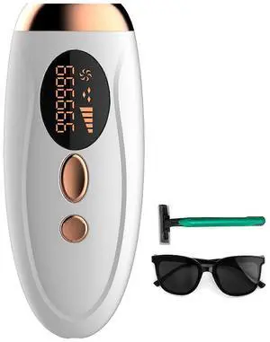 Ecocleanpath IPL Hair Removal Device for Women & Men, 999K Flashes Painless At-Home Laser Hair Remover for Face Legs Bikini Line