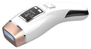 Ecocleanpath Painless IPL Hair Removal Device with Ice Cooling, 999,999 Flashes for Women - At-Home Permanent Hair Removal (White)