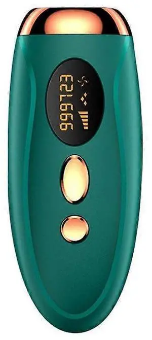 Ecocleanpath Green Ice Cool Laser Hair Removal Device for Women & Men - Painless At-Home Permanent Hair Remover for Face & Body