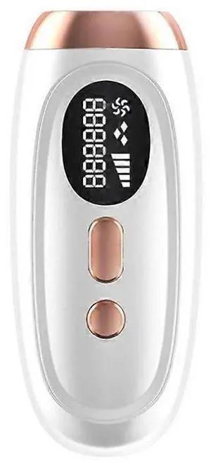 Ecocleanpath White IPL Laser Hair Removal with Cooling System, Painless At-Home Device for Face, Legs, Arms & Bikini Line