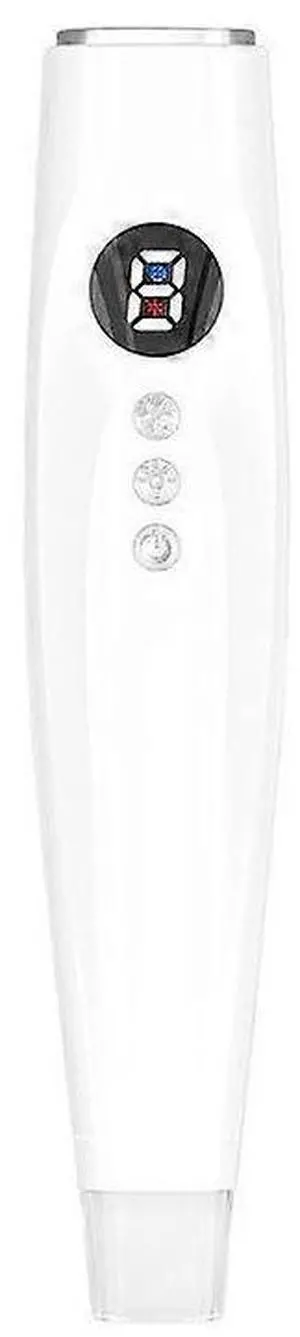 Ecocleanpath White Acupuncture Facial Massager: 9-Speed Vibration, Hot/Cold Therapy & LED Light for Enhanced Absorption Ecocleanpath White Acupuncture Facial Massager: 9-Speed Vibration, Hot/Cold Therapy & LED Light for Enhanced Absorption