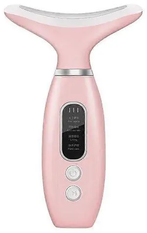 Ecocleanpath Pink Face & Neck Massager with Heat - Skin Tightening, Lifting & Firming Device for Home & Travel Ecocleanpath Pink Face & Neck Massager with Heat - Skin Tightening, Lifting & Firming Device for Home & Travel