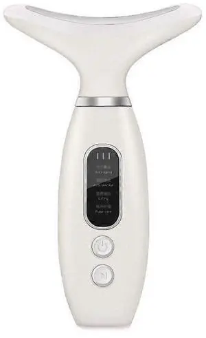 Ecocleanpath White Face & Neck Massager with Heat - Skin Tightening, Lifting & Firming Device Ecocleanpath White Face & Neck Massager with Heat - Skin Tightening, Lifting & Firming Device