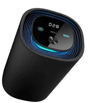 Ecocleanpath Chonus JHQ Car Air Purifier with 15M Ions & UV Sterilization, PM2.5 Monitor, Cup Holder Fit Ecocleanpath Chonus JHQ Car Air Purifier with 15M Ions & UV Sterilization, PM2.5 Monitor, Cup Holder Fit