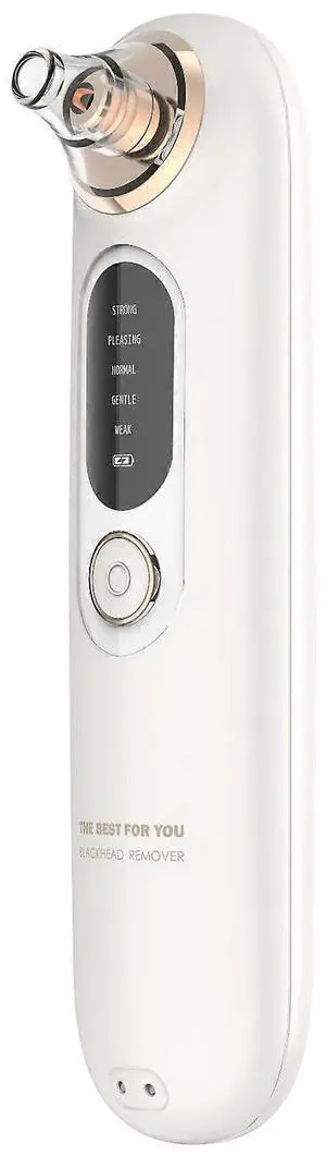 Ecocleanpath White Facial Blackhead Remover Vacuum - 5-Level Suction Pore Cleaner for Deep Cleansing Ecocleanpath White Facial Blackhead Remover Vacuum - 5-Level Suction Pore Cleaner for Deep Cleansing