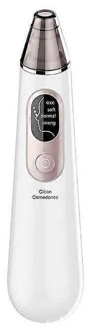 Ecocleanpath White Rechargeable Blackhead Vacuum: 4 Probes, 3 Suction Modes, Portable Pore Cleaner Ecocleanpath White Rechargeable Blackhead Vacuum: 4 Probes, 3 Suction Modes, Portable Pore Cleaner