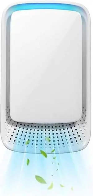 Ecocleanpath Mini Plug-in Air Purifier with Negative Ion Technology for Bedroom, Home & Toilet - Odor & Smoke Eliminator