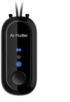 Ecocleanpath Portable Air Purifier Necklace: Rechargeable Negative Ion Generator for Personal Air Purification Ecocleanpath Portable Air Purifier Necklace: Rechargeable Negative Ion Generator for Personal Air Purification