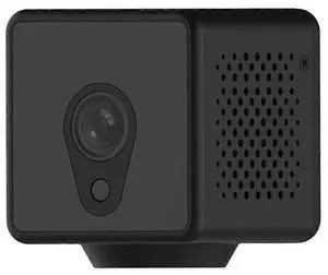 Ecocleanpath 4K Mini Home Camera - Wireless, Night Vision, Motion Detection, Indoor/Outdoor Security (Black)