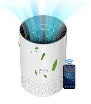 Ecocleanpath Smart WiFi Air Purifier with H13 HEPA Filter, Alexa & Google Home, 24dB Quiet for Pets/Smoke