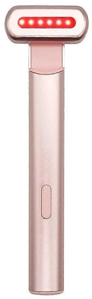 Ecocleanpath CHRONUS Rose Red Light Therapy Facial Wand - 3-in-1 Vibration Massage & Warmth for Face & Neck Ecocleanpath CHRONUS Rose Red Light Therapy Facial Wand - 3-in-1 Vibration Massage & Warmth for Face & Neck