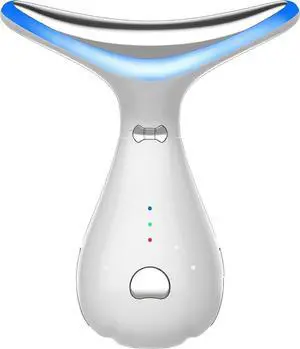 Ecocleanpath 4-in-1 Facial Wand with Red Light Therapy - Anti-Aging, Double Chin Removal & Skin Tightening, White Ecocleanpath 4-in-1 Facial Wand with Red Light Therapy - Anti-Aging, Double Chin Removal & Skin Tightening, White