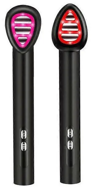 Ecocleanpath 7-Color LED Light Therapy Wand with Microcurrent for Face & Neck, Red & Blue Light Skincare Device (Black) Ecocleanpath 7-Color LED Light Therapy Wand with Microcurrent for Face & Neck, Red & Blue Light Skincare Device (Black)