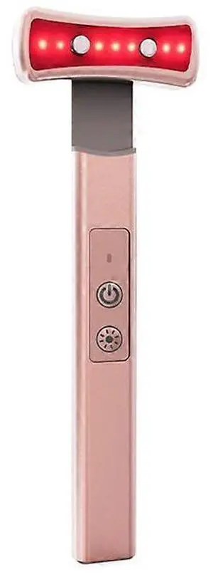 Ecocleanpath Pink 6-in-1 LED Light Therapy Facial Stick: Red & Blue Light for Anti-Aging & Acne Ecocleanpath Pink 6-in-1 LED Light Therapy Facial Stick: Red & Blue Light for Anti-Aging & Acne