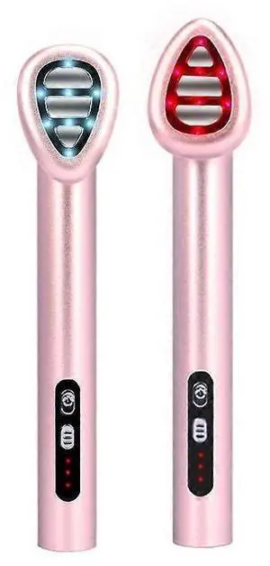 Ecocleanpath Pink 7-Color LED Light Therapy Wand with Microcurrent for Face & Neck, Red & Blue Light Anti-Aging Skincare Ecocleanpath Pink 7-Color LED Light Therapy Wand with Microcurrent for Face & Neck, Red & Blue Light Anti-Aging Skincare